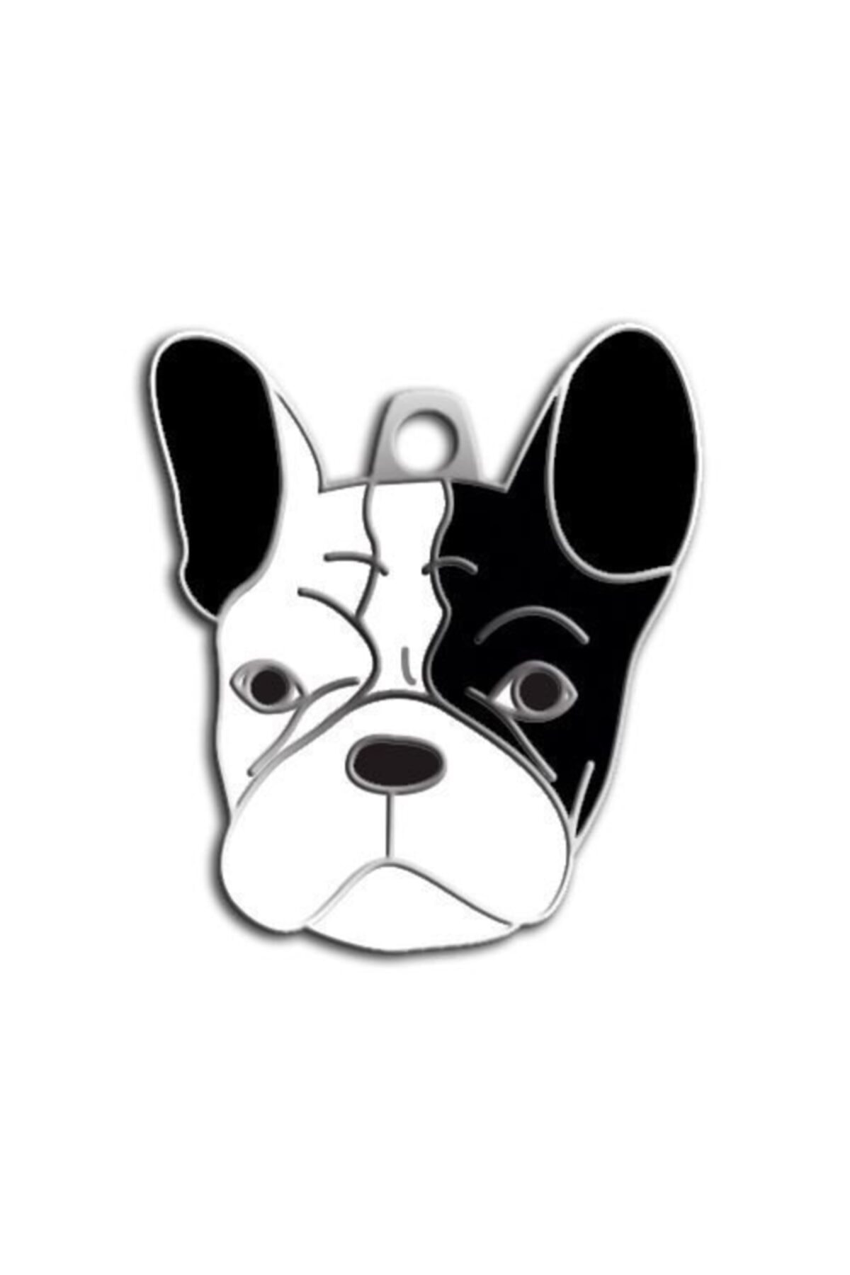 ReyonOn French Bulldog Köpek Künyesi (siyah Maskeli)