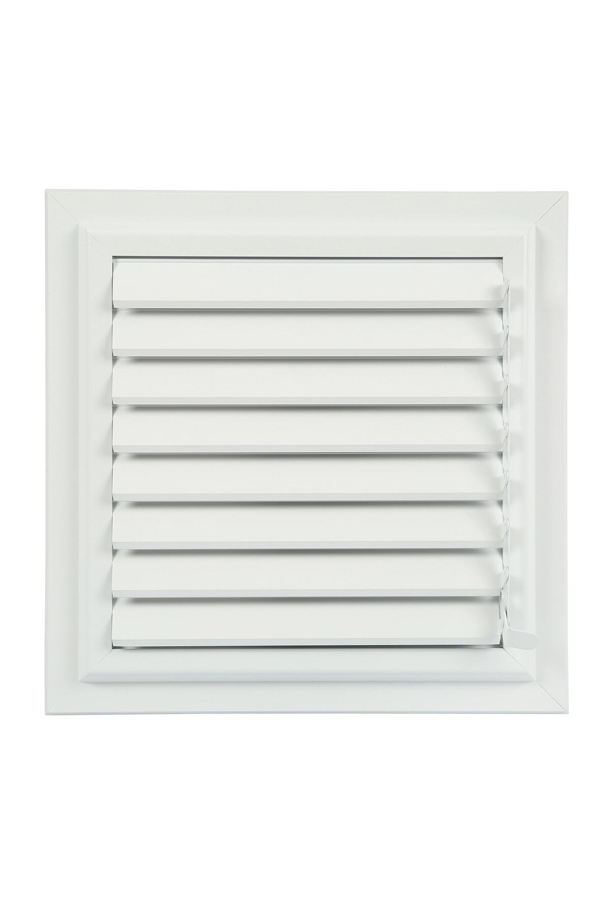 Altunöz Beyaz Banyo Wc Alüminyum Yüzeysel Menfez 35x58cm