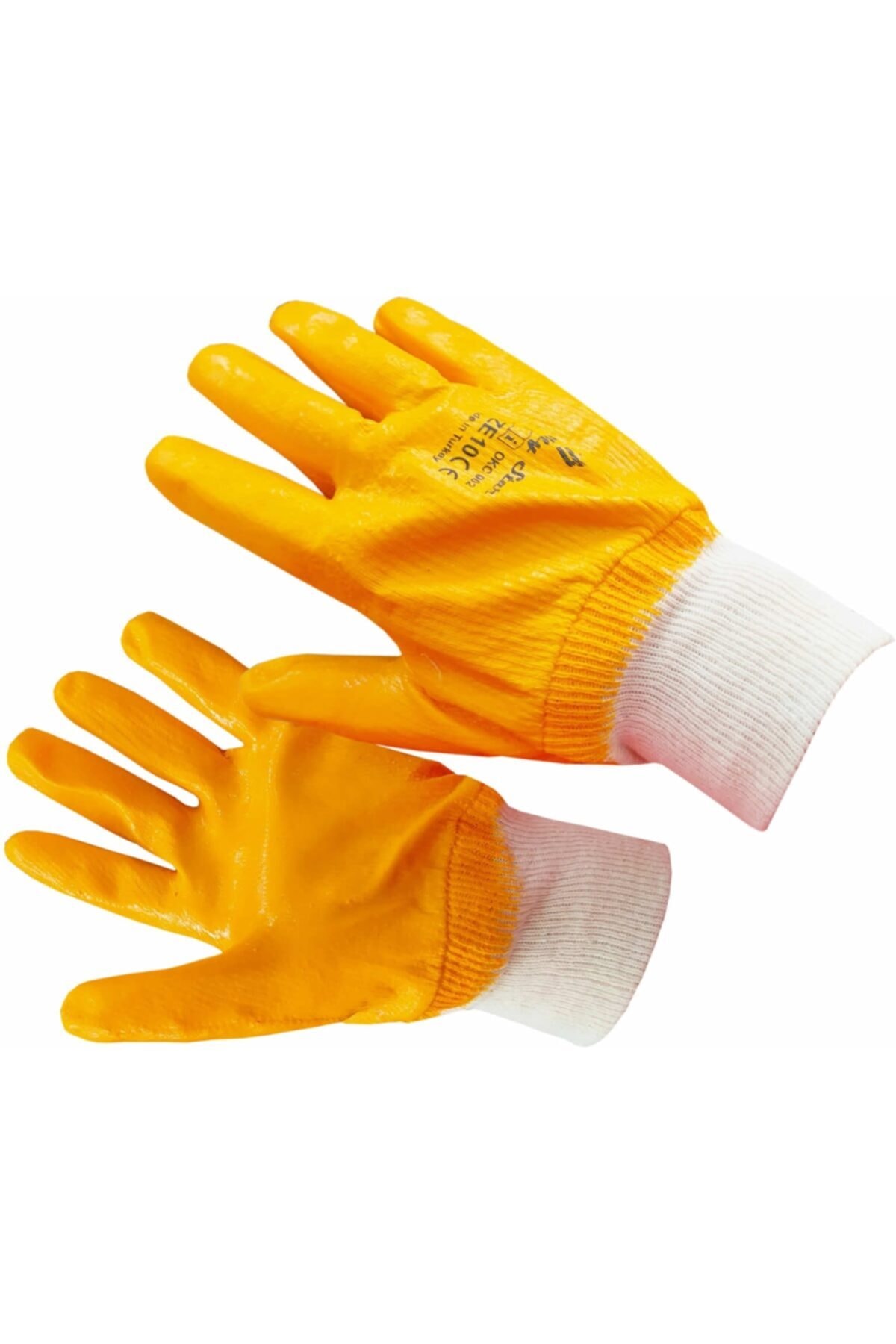 MYSTAR İŞ ELDİVENİ Mystar Tam Kaplı Sarı Iş Eldiveni 10 Numara
