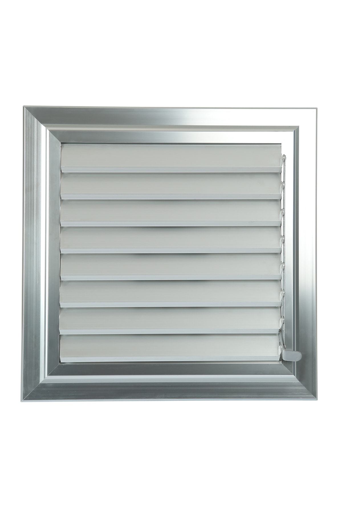 Altunöz 30x51 cm Banyo-Wc Alüminyum Yüzeysel Parlak Krom Menfez