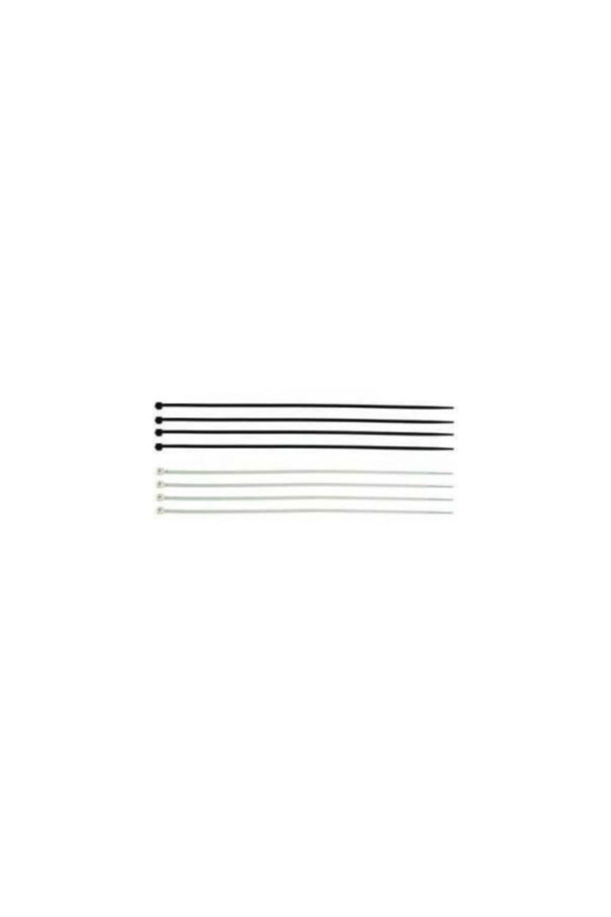 SİSMAK Kablo Bağı Cırt Kelepçe 3.6 x 300 mm Pk 100ad Siyah Uyumlu