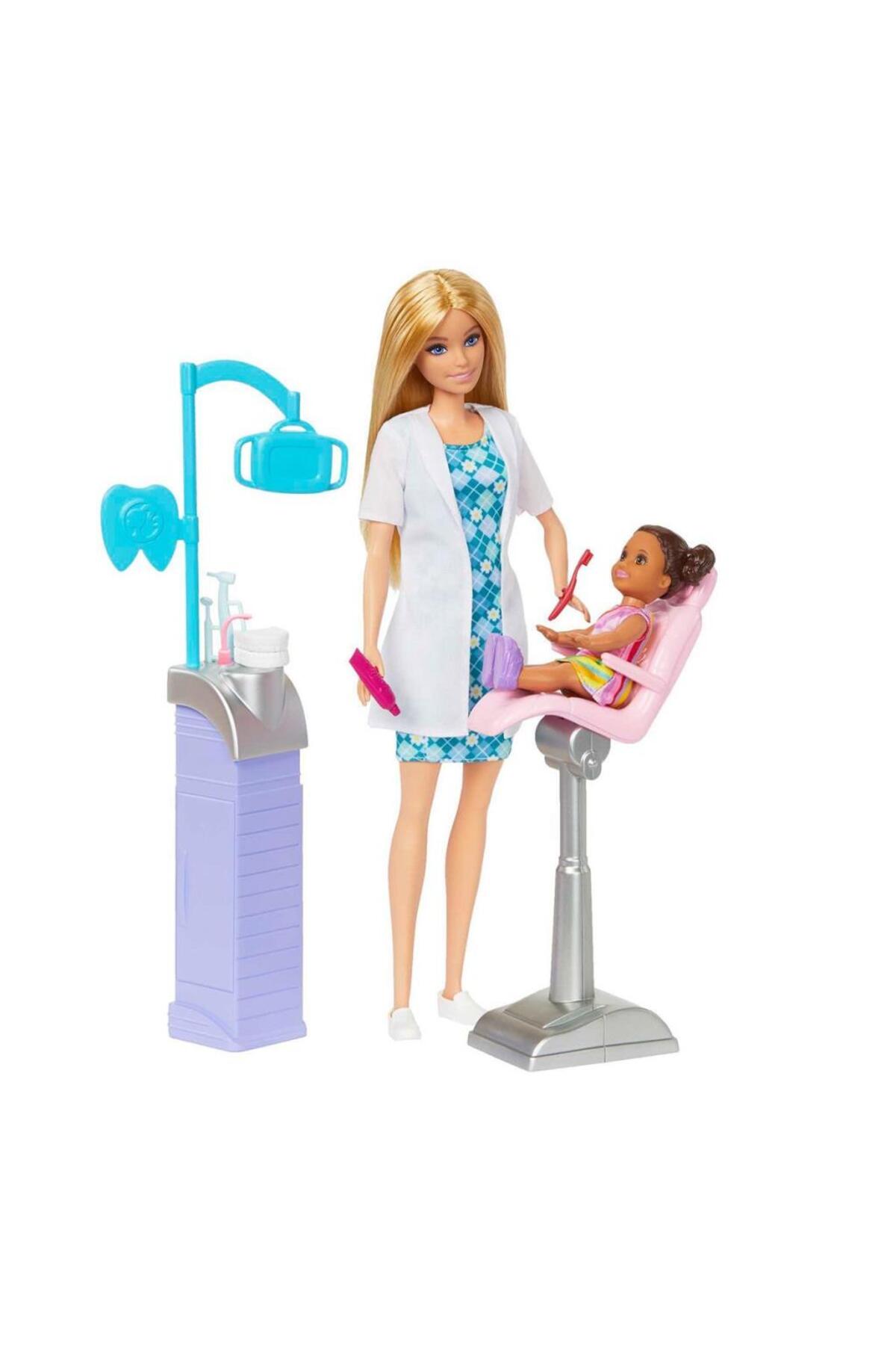 مجموعه پلی ست باربی دندانپزشک HKT69