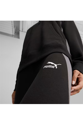 538190-01 Classics Block Leggings Kadın Siyah Spor Tayt Image 1