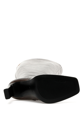 Cebbı2 2pr Kahverengi Kadın Topuklu Çizme Image 6