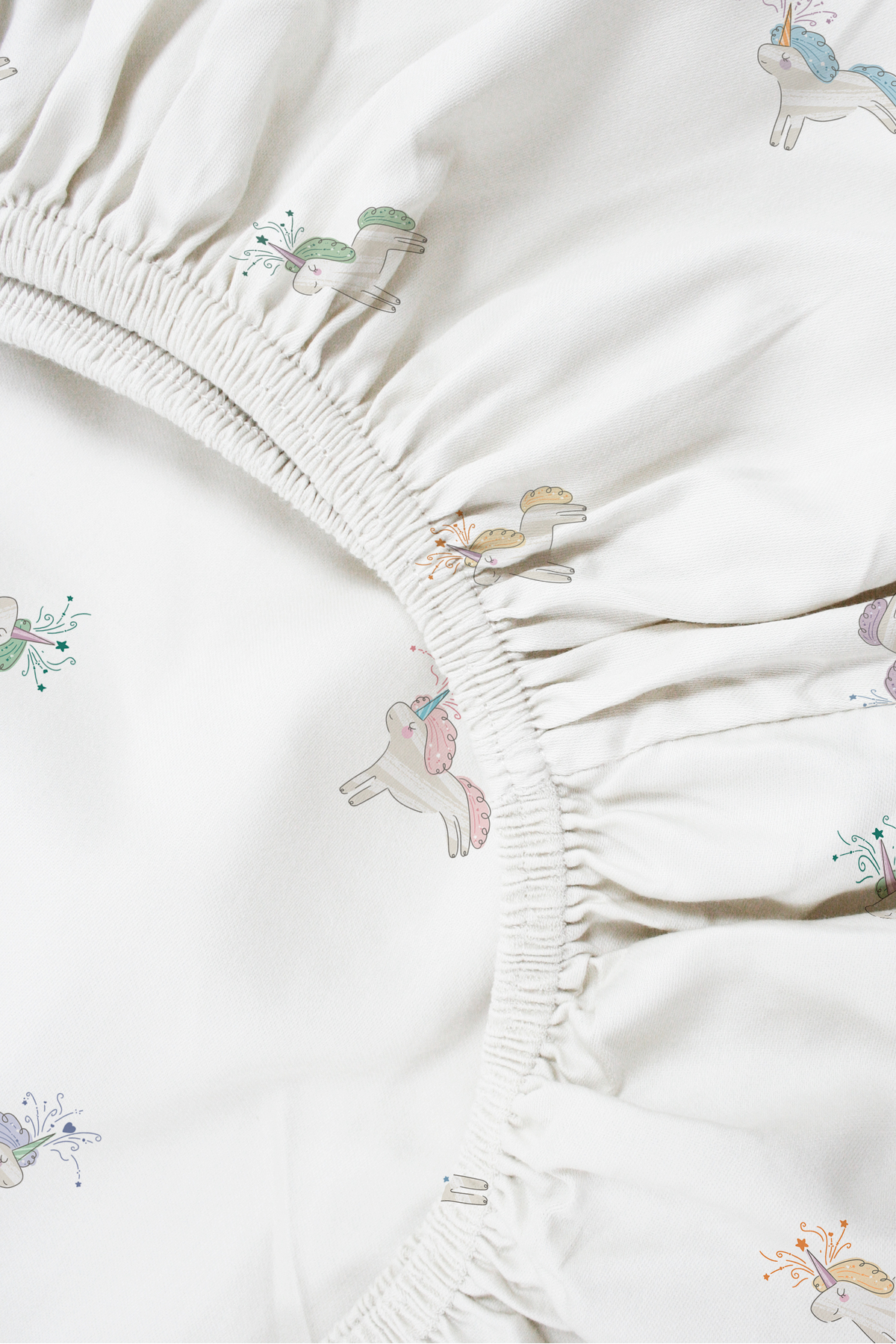 روتختی الاستیک کودک آسترا 100% پنبه ساتن - 70 × 140 سانتی متر