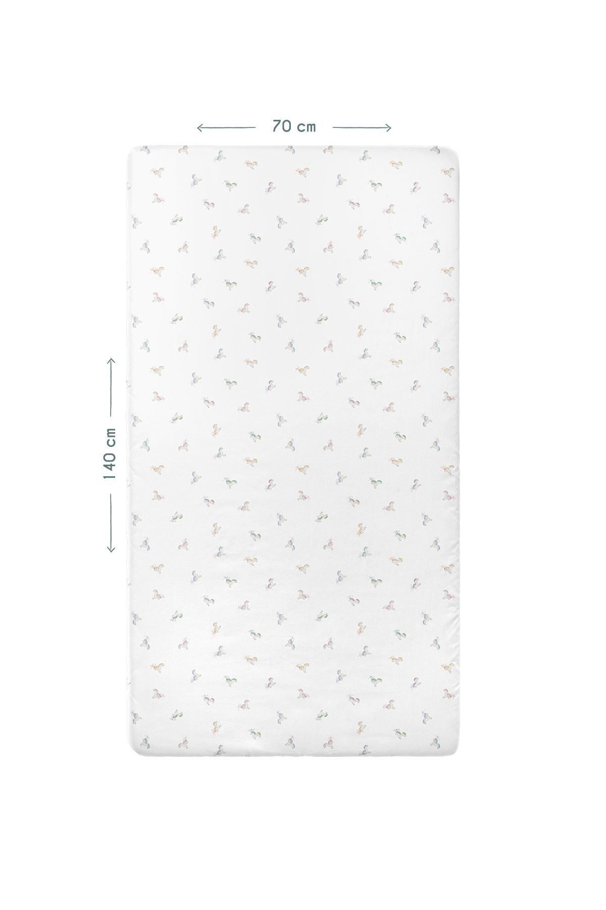 روتختی الاستیک کودک آسترا 100% پنبه ساتن - 70 × 140 سانتی متر