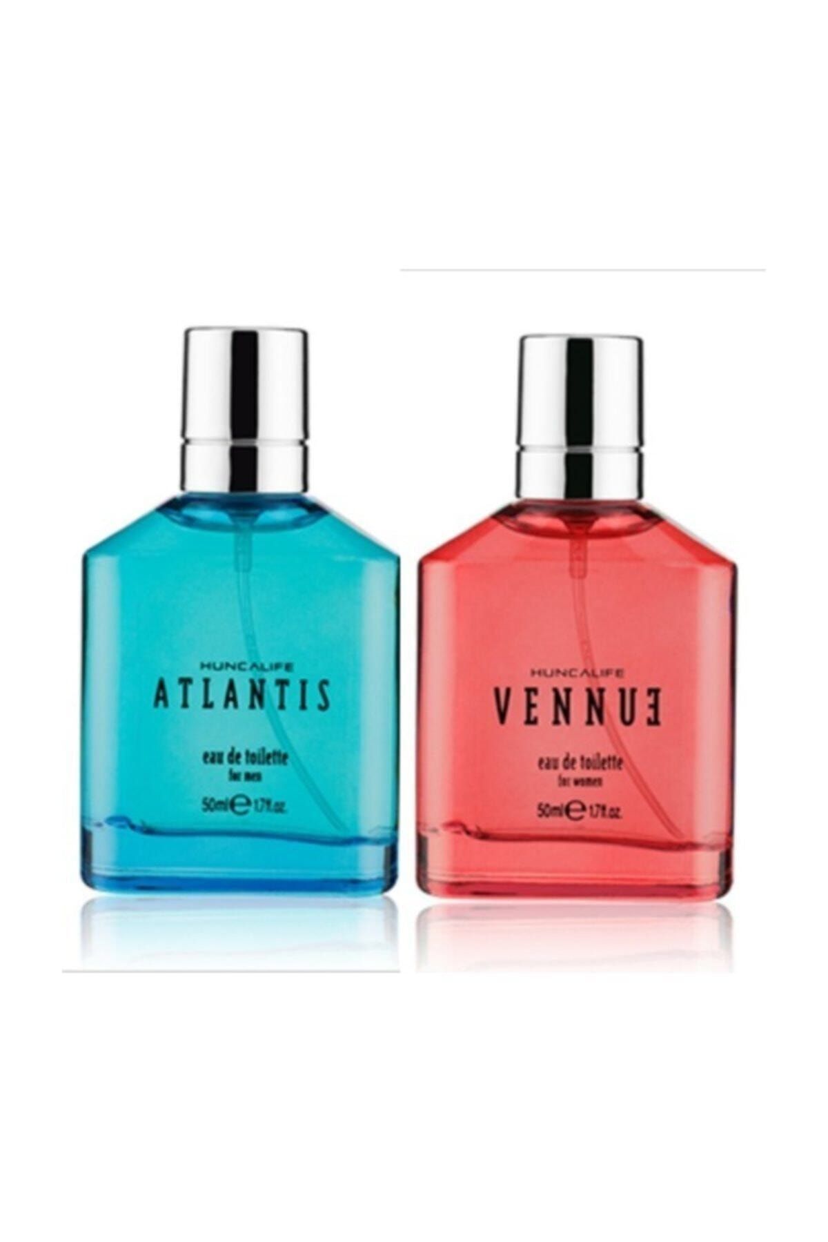 Huncalife Atlantis Erkek Edt 50 ml Ve Vennue Kadın Edt 50 ml