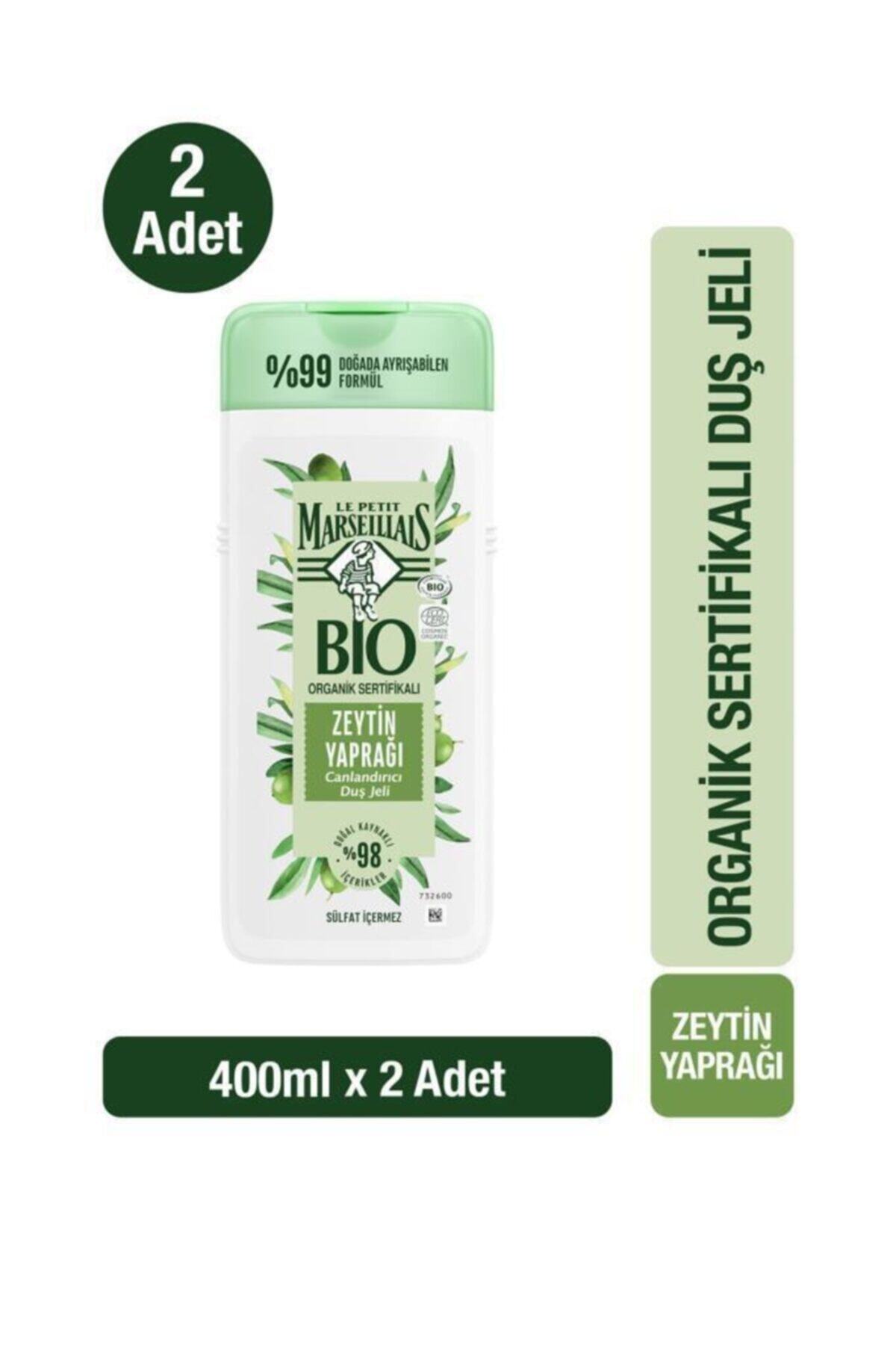 Le Petit Marseillais Bio Duş Jeli Zeytin Yaprağı 400 Ml*2