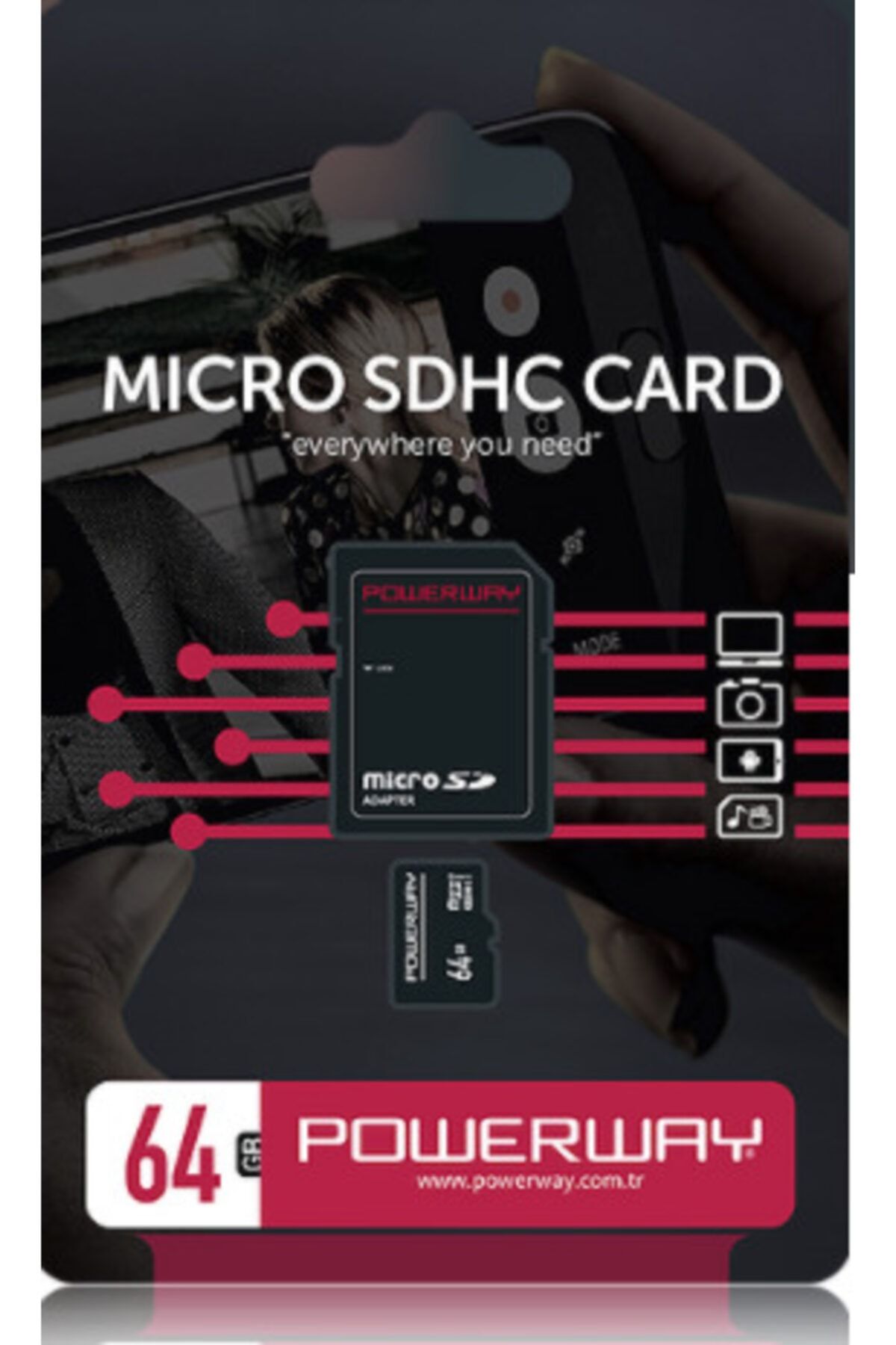 FABE SHOP 64 Gb Micro Sd Hafıza Kartı Class 10