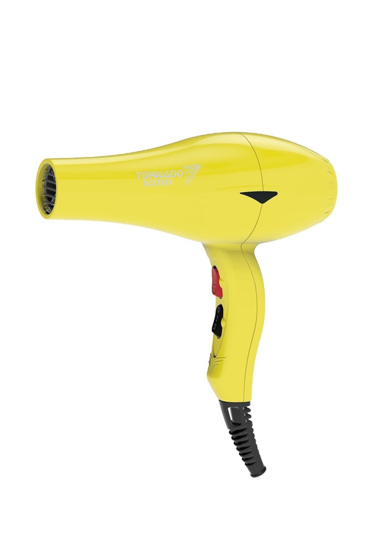 Tornado Süper 5200 Turbo Fön Makinesi Sarı 2400w