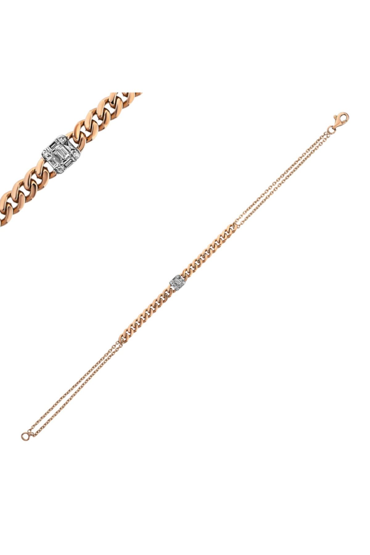 Barok Diamond Pırlanta Bileklik 0.16 ct. E Vs 18k