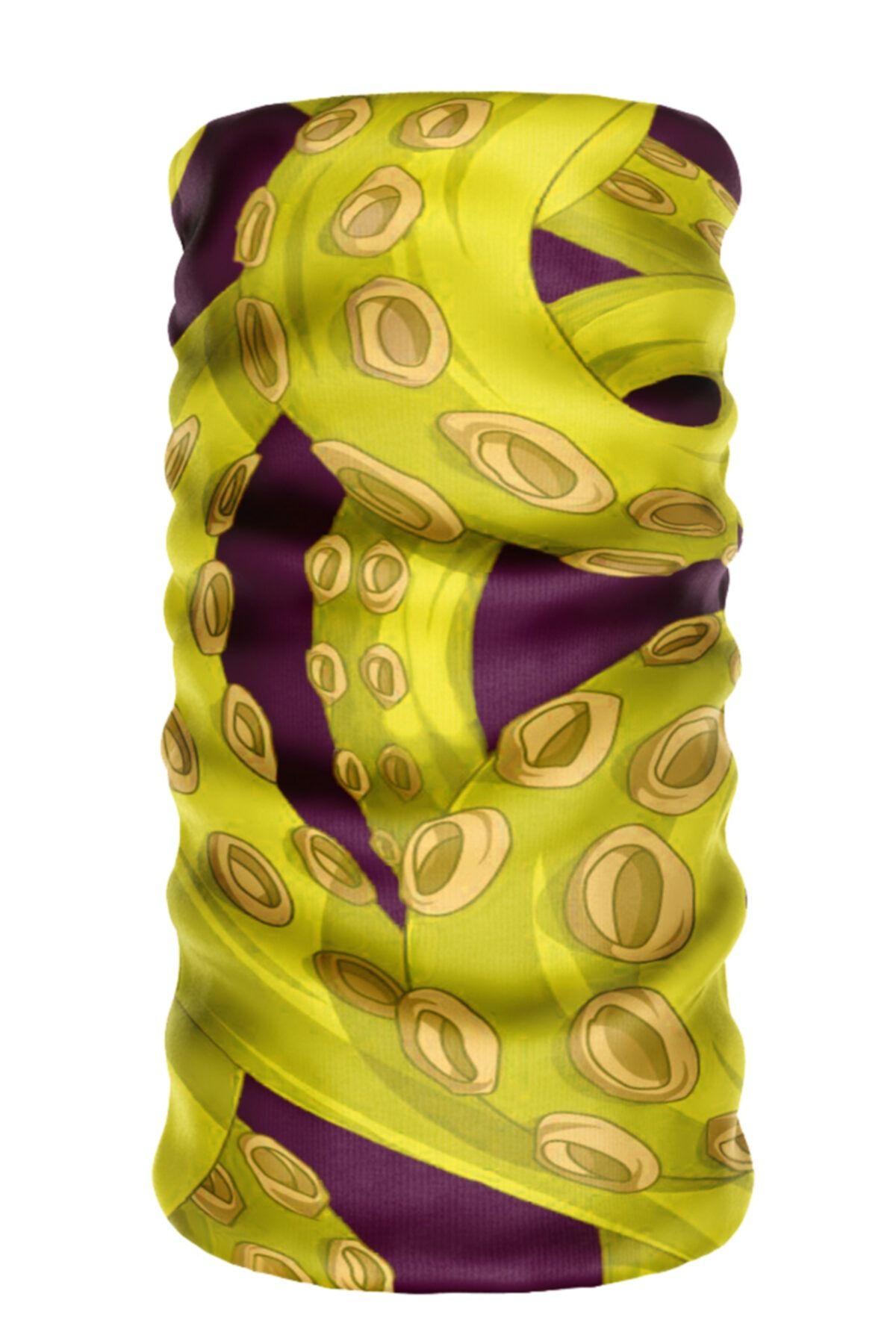eTaktik Unisex Sarı ® Debuff Collar Octopus Buff Boyunluk Bandana Balaklava
