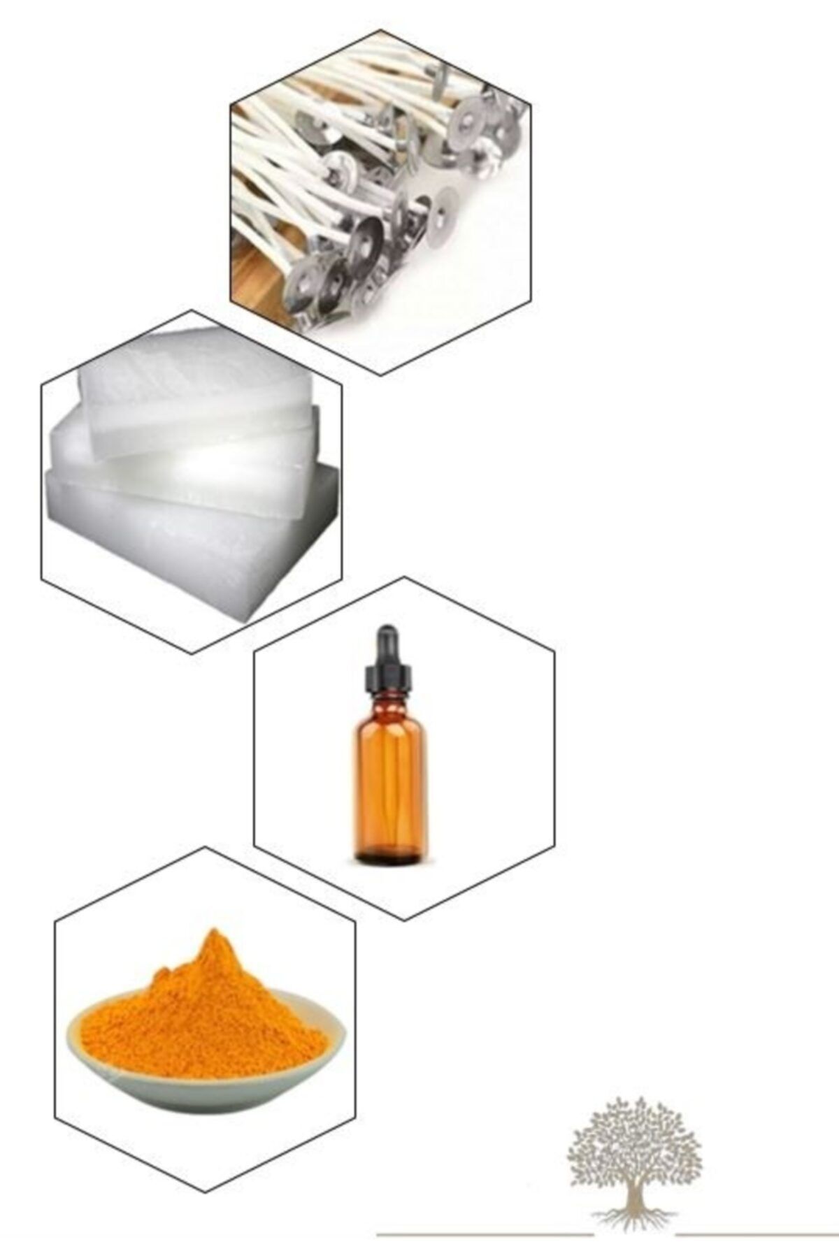 Armonihouse Parafin Mum Yapım Seti 0,5kg