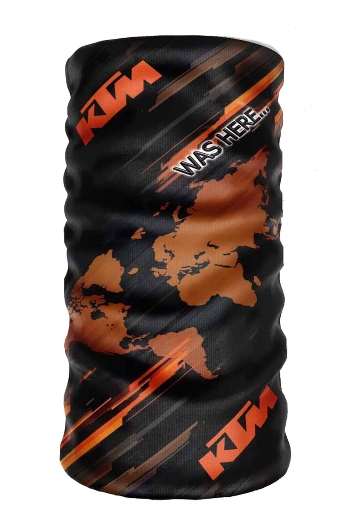 eTaktik Collar Ktm Was Here Buff Boyunluk Bandana Balaklava