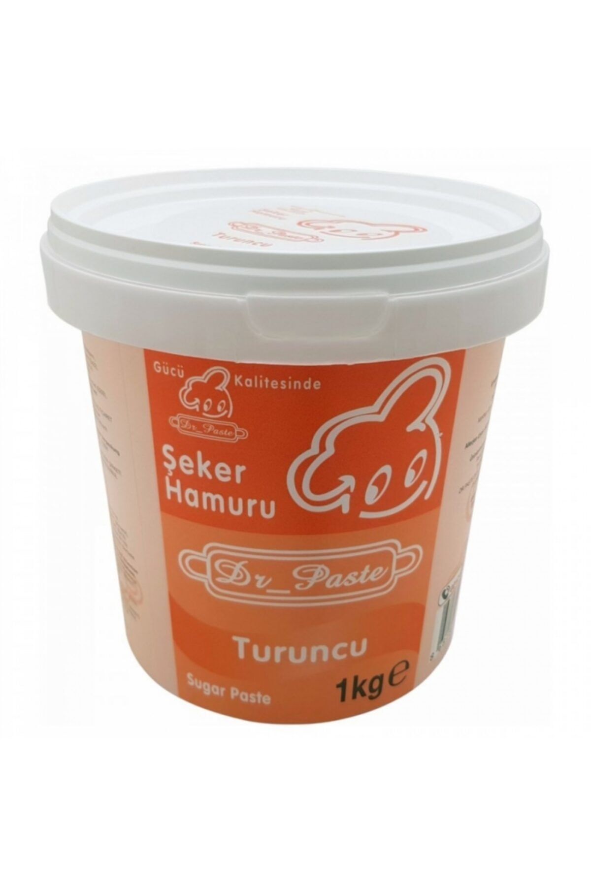 NO NAME Turuncu Şeker Hamuru 1 Kg