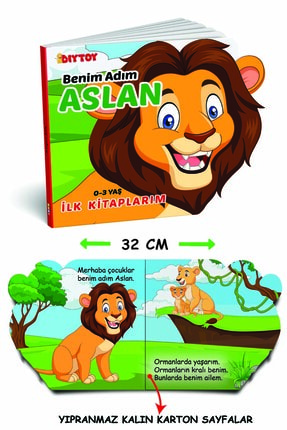 Benim Adım Hayvanlar Ilk Kitaplarım Eğitici Seti 6 Kitap Image 3