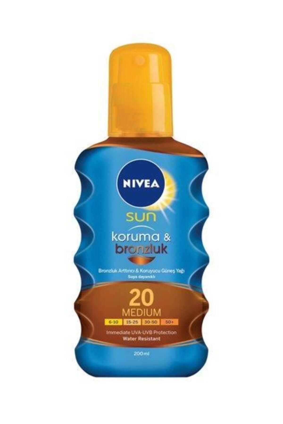 Nivea Bronzluk Arttırıcı Koruyucu Güneş Yağı