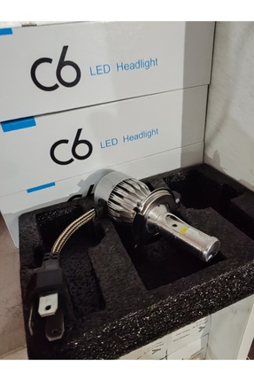 H4 Led Zenon Beyaz Işık Tüm Araba Ve Motorsiklet 1 Adet Image 1