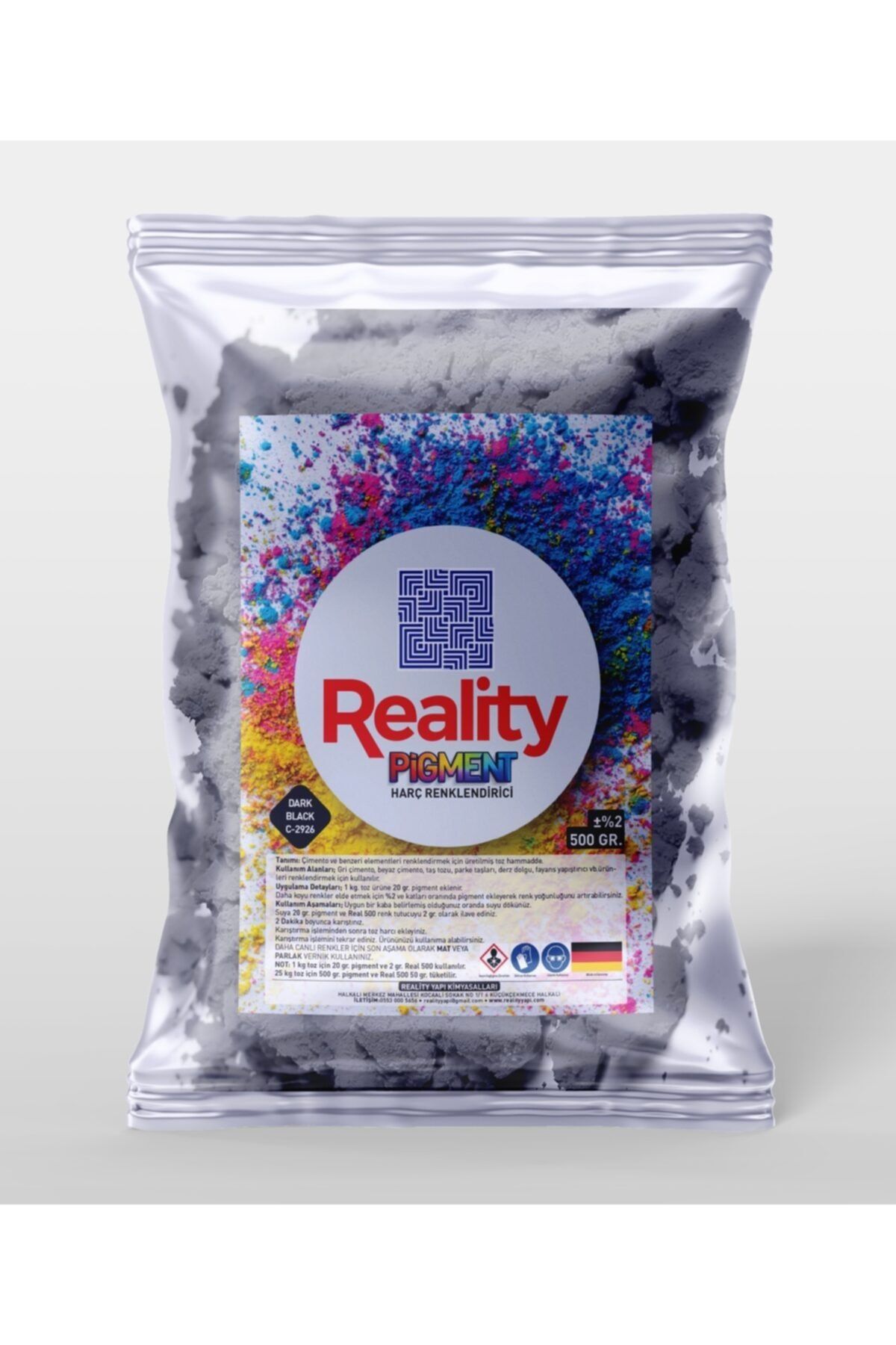 reality toz pigment beton renklendirici 500gr fiyati yorumlari trendyol