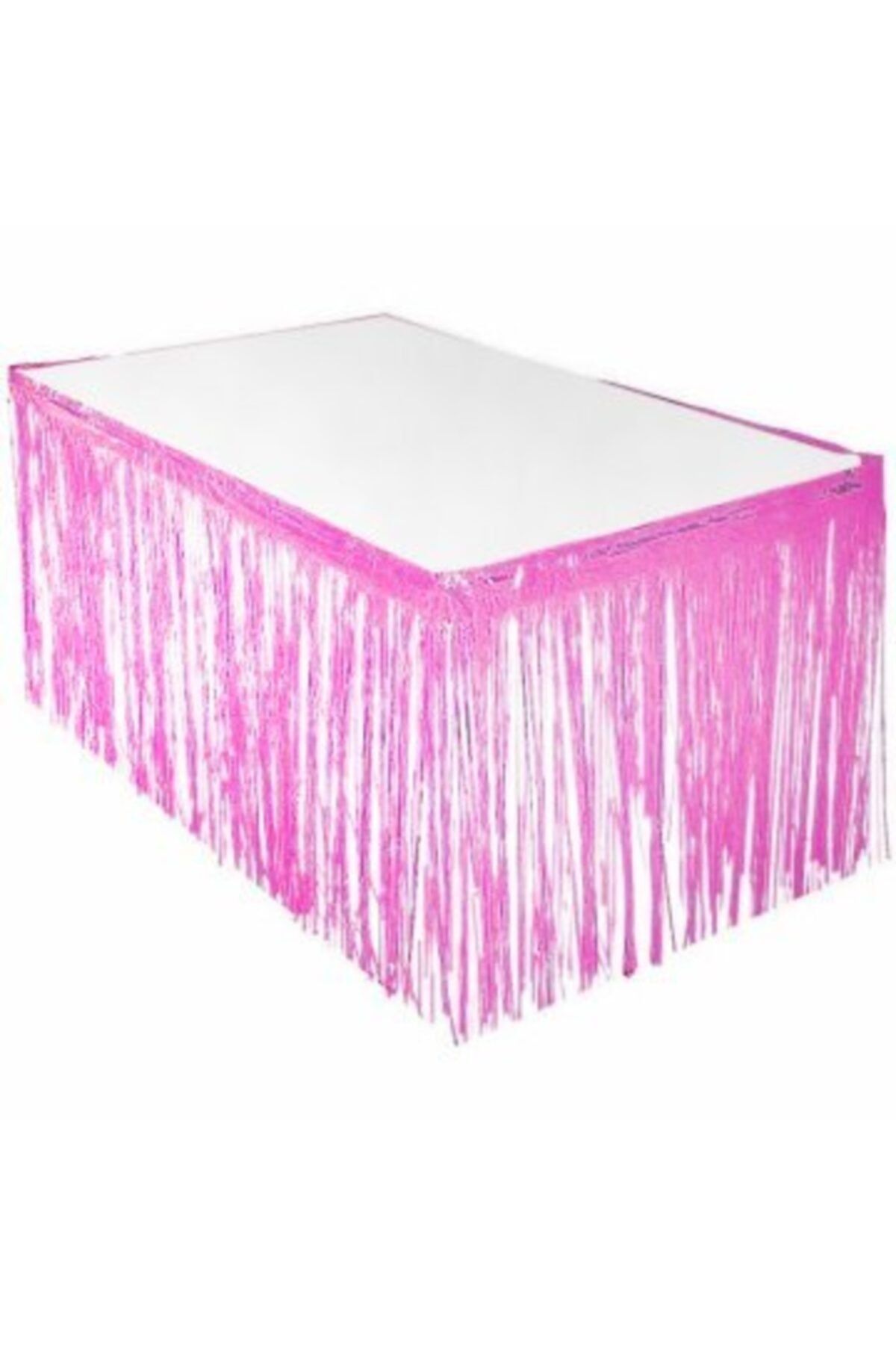 gunespartibalon masa etegi kenar susu masa alt kapatici 300cm 70 cm mat acik pembe fiyati yorumlari trendyol