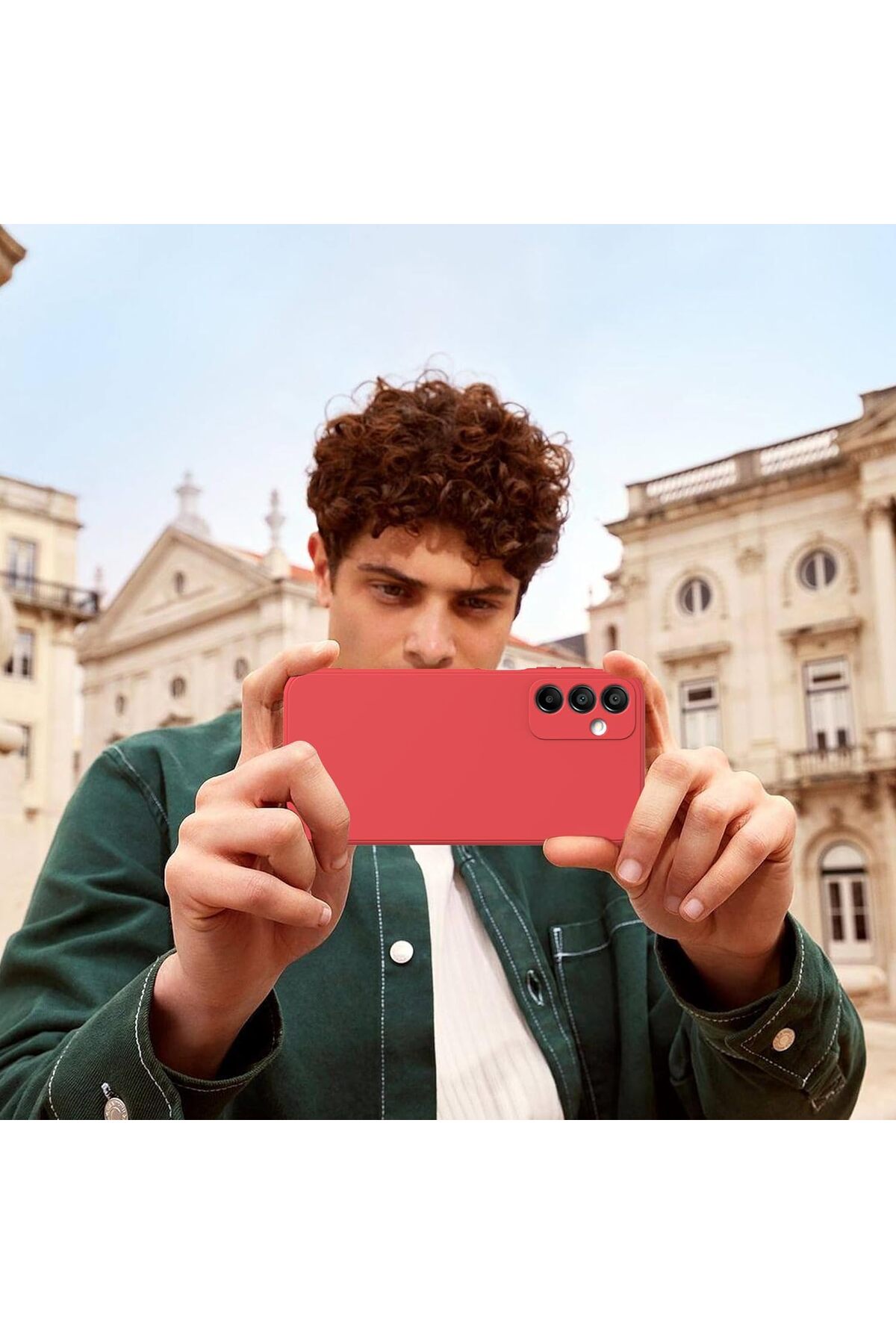 ست محافظ شیشه ای 2 عددی با دوربین محافظ Samsung Galaxy A35 سیلیکونی رنگی نرم + محافظ صفحه نمایش 9H