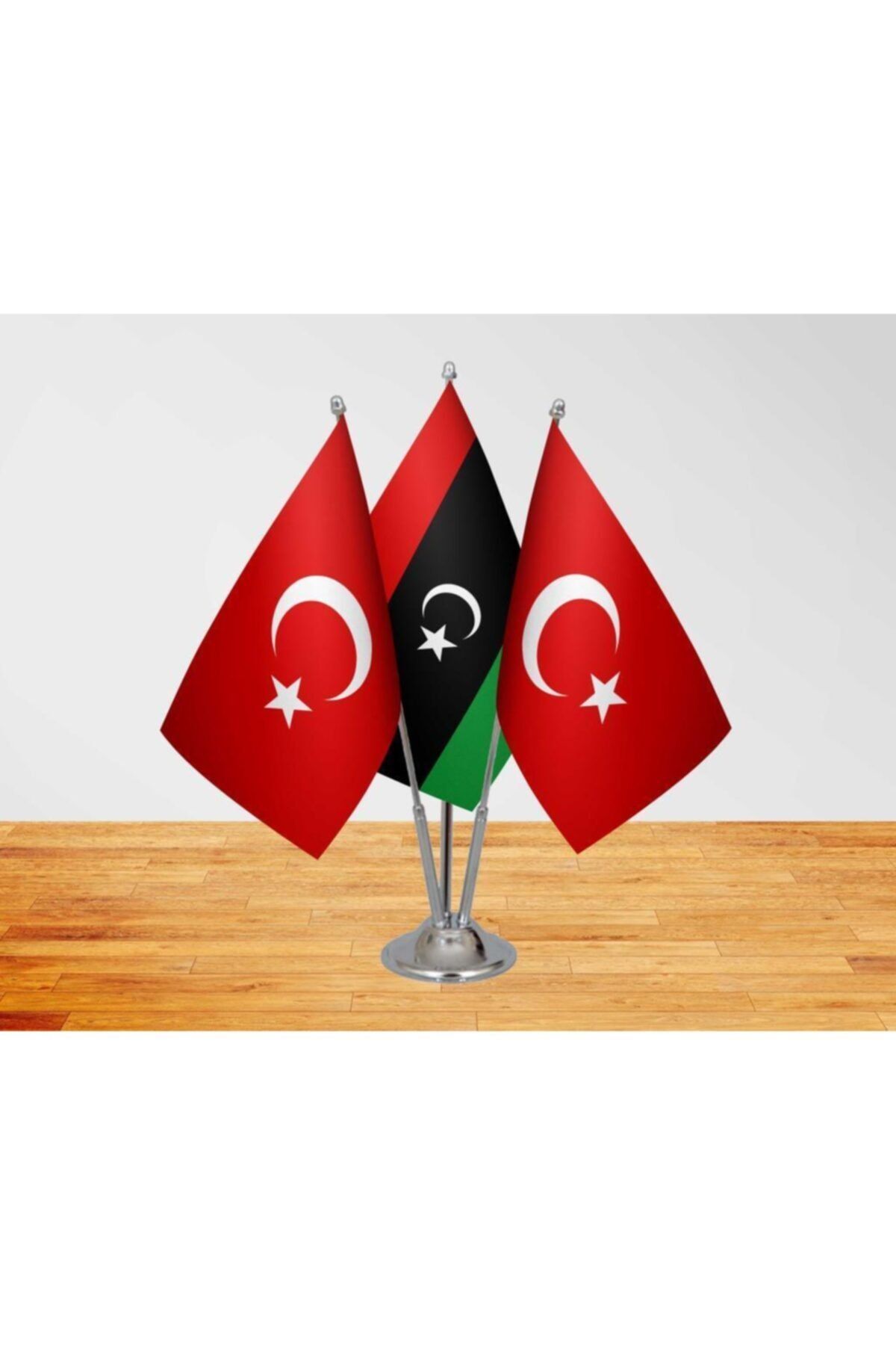 vatan bayrak masa ustu libya bayragi turk bayragi uclu direk masa bayragi fiyati yorumlari trendyol