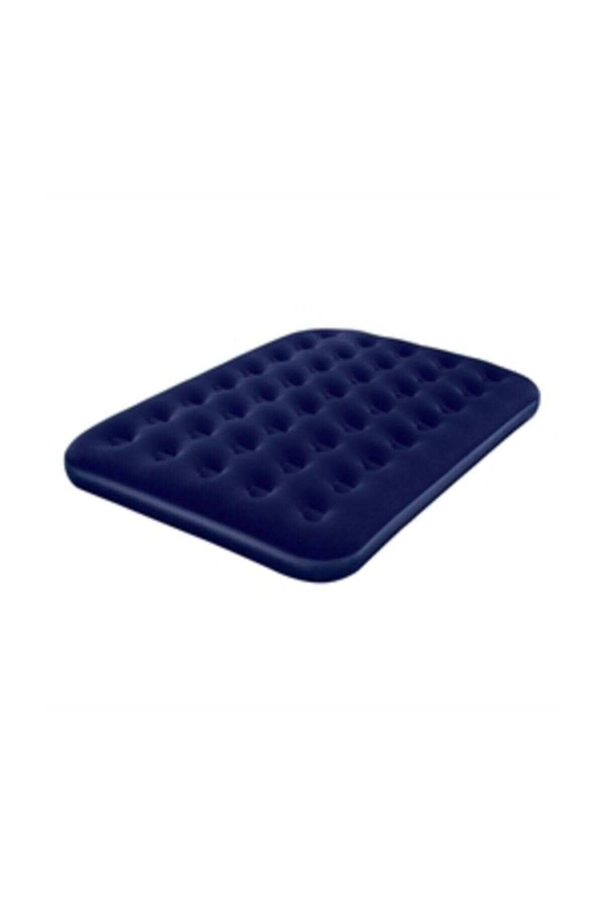bestway 67002 flocked blue cift kisilik sisme yatak fiyati yorumlari trendyol