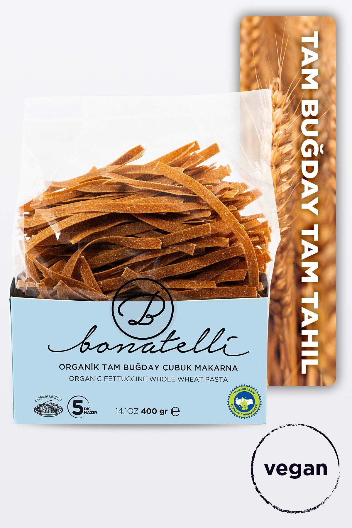 bonatelli organik tam bugday cubuk makarna 400 gr fiyati yorumlari trendyol