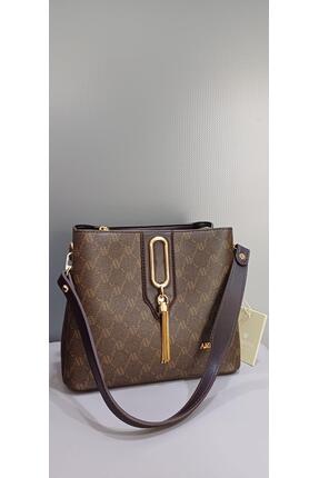 361 Çanta Kahve Noktalı Image 1