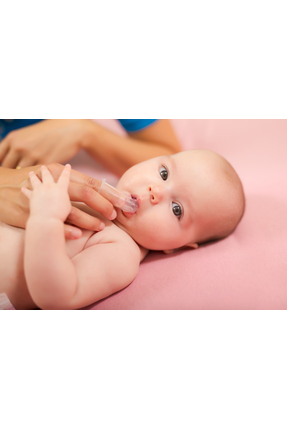 Bebeklere Kedi Ve Köpeklere Uygun Şeffaf Kapaklı Silikon Parmak Fırça Image 2