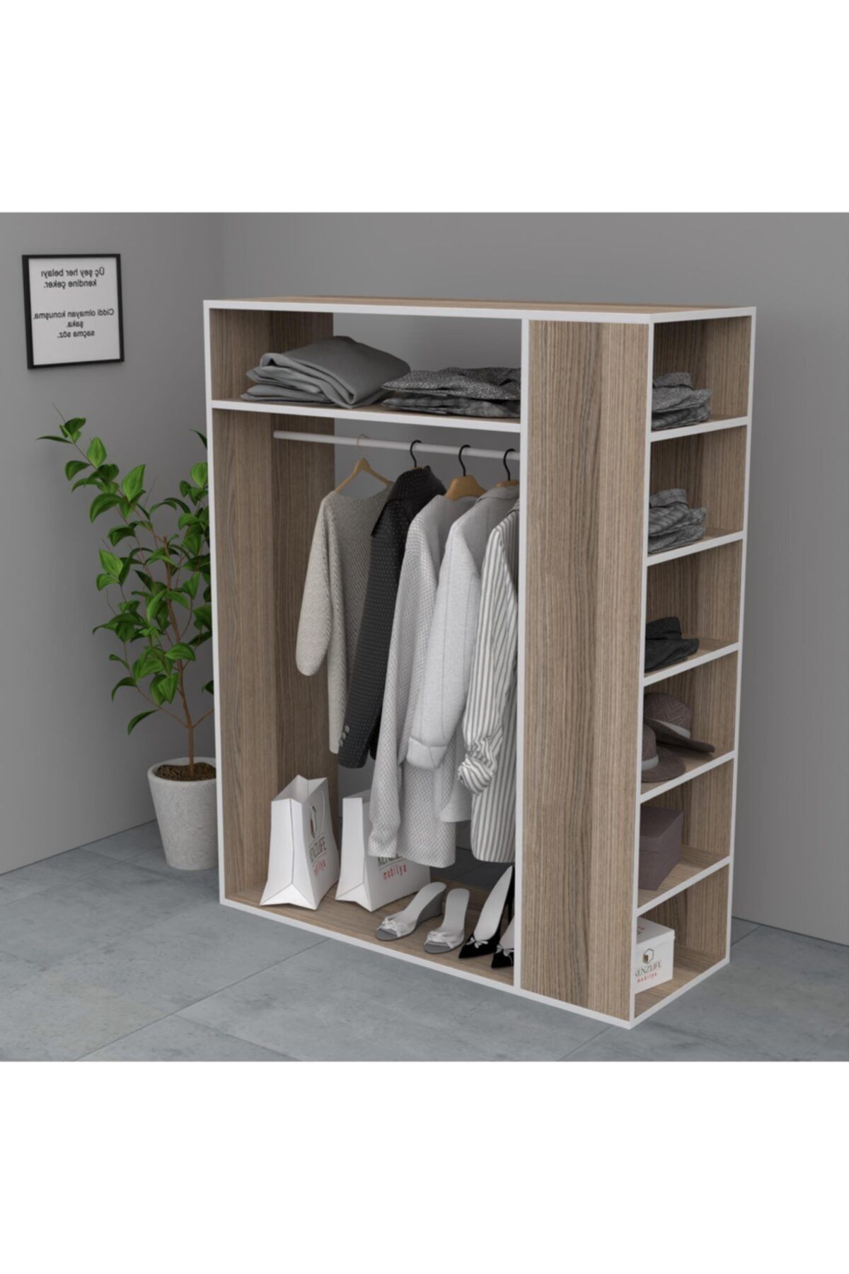 Kenzlife giysi dolabı bayram 180*150*40 crd gardırop