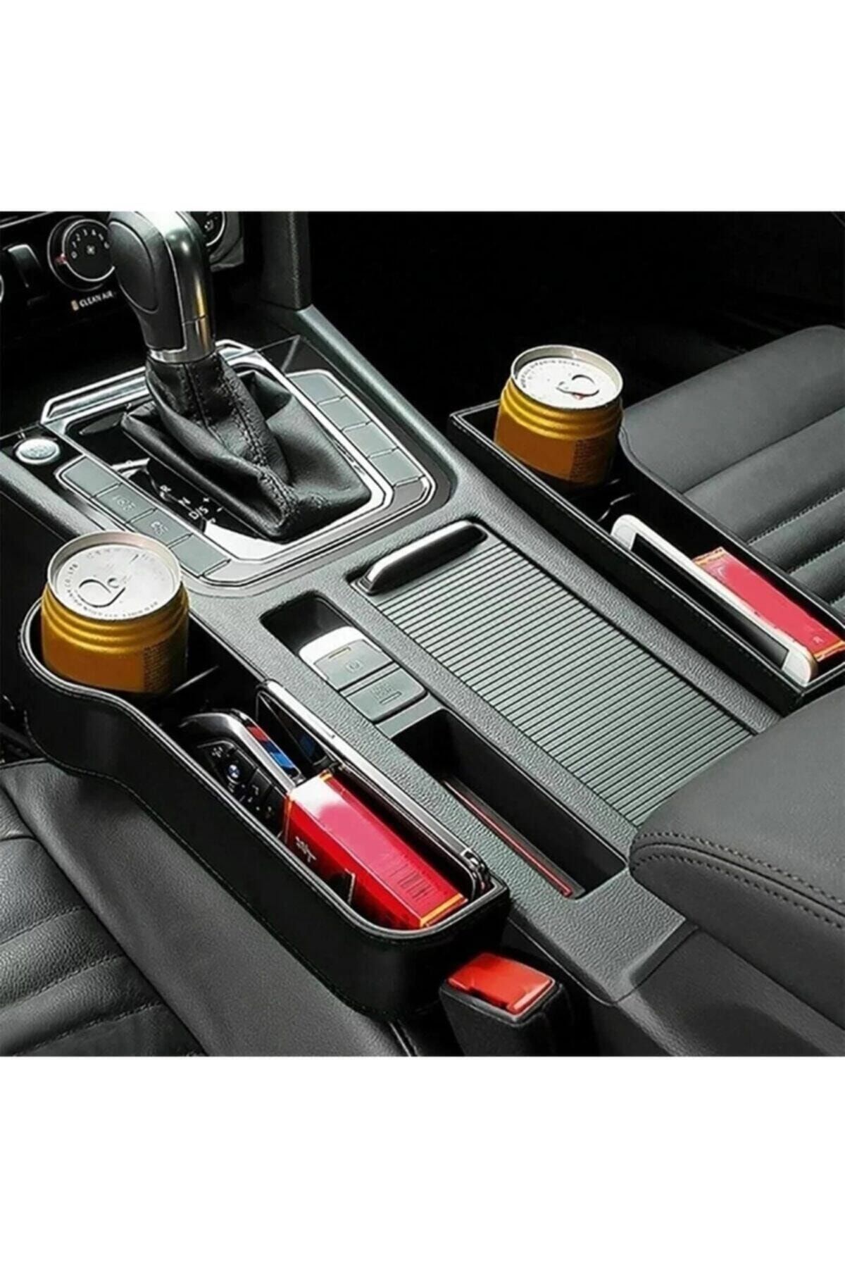 ankaflex araba koltuk arasi 2 li oto bardak tutucu organizer set bardaklik 2 adet fiyati yorumlari trendyol