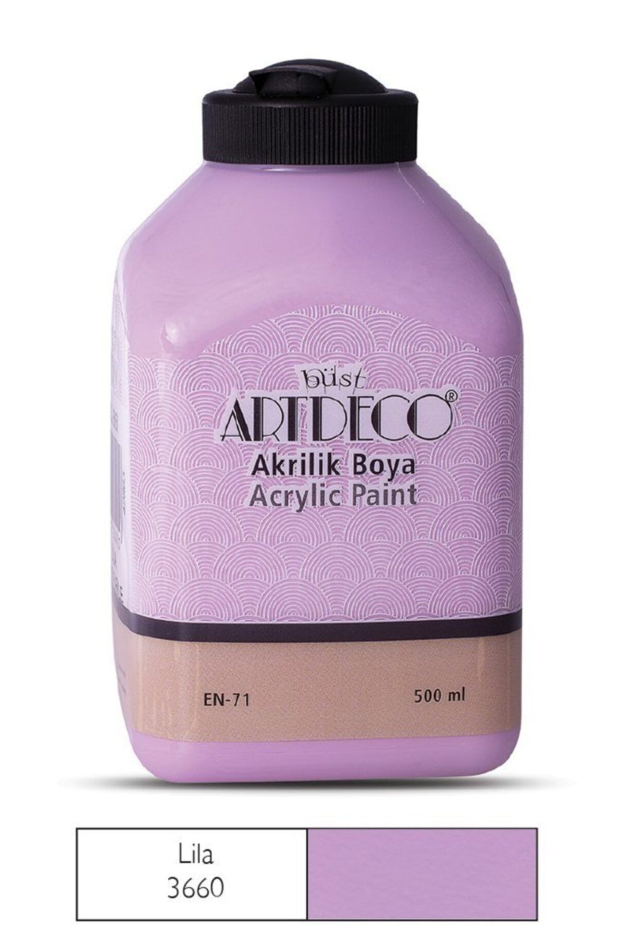 artdeco akrilik ahsap boyasi 500ml 3660 lila 234288 fiyati yorumlari trendyol