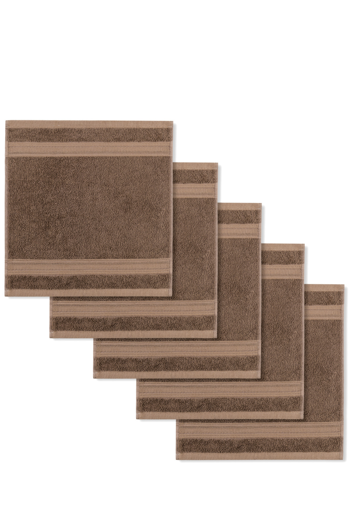 ست ری 5 عدد حوله 100% 35x35 سانتی متر | فوق العاده نرم با قابلیت جذب بالا |