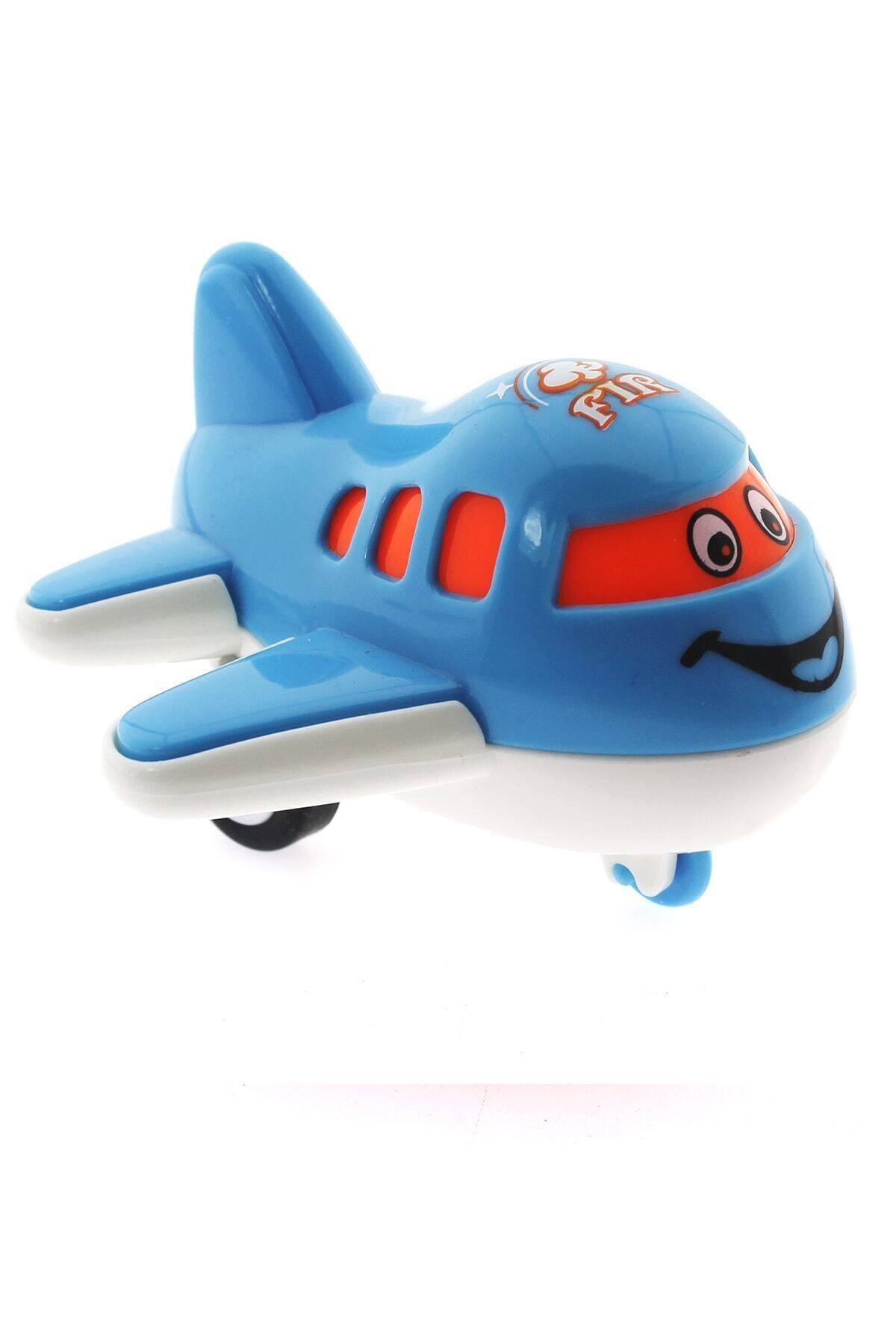 MEGA Çek Bırak Sevimli Uçaklar Mavi