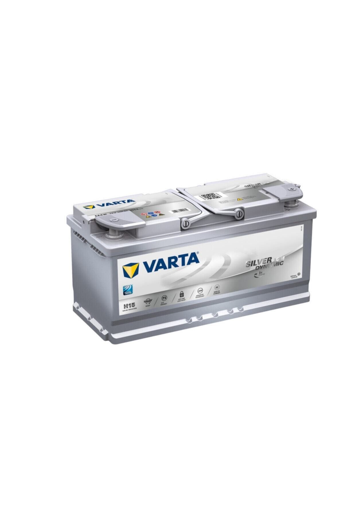 Varta 12v 105 Amper 950a Akü Start Stop Agm Silver H15