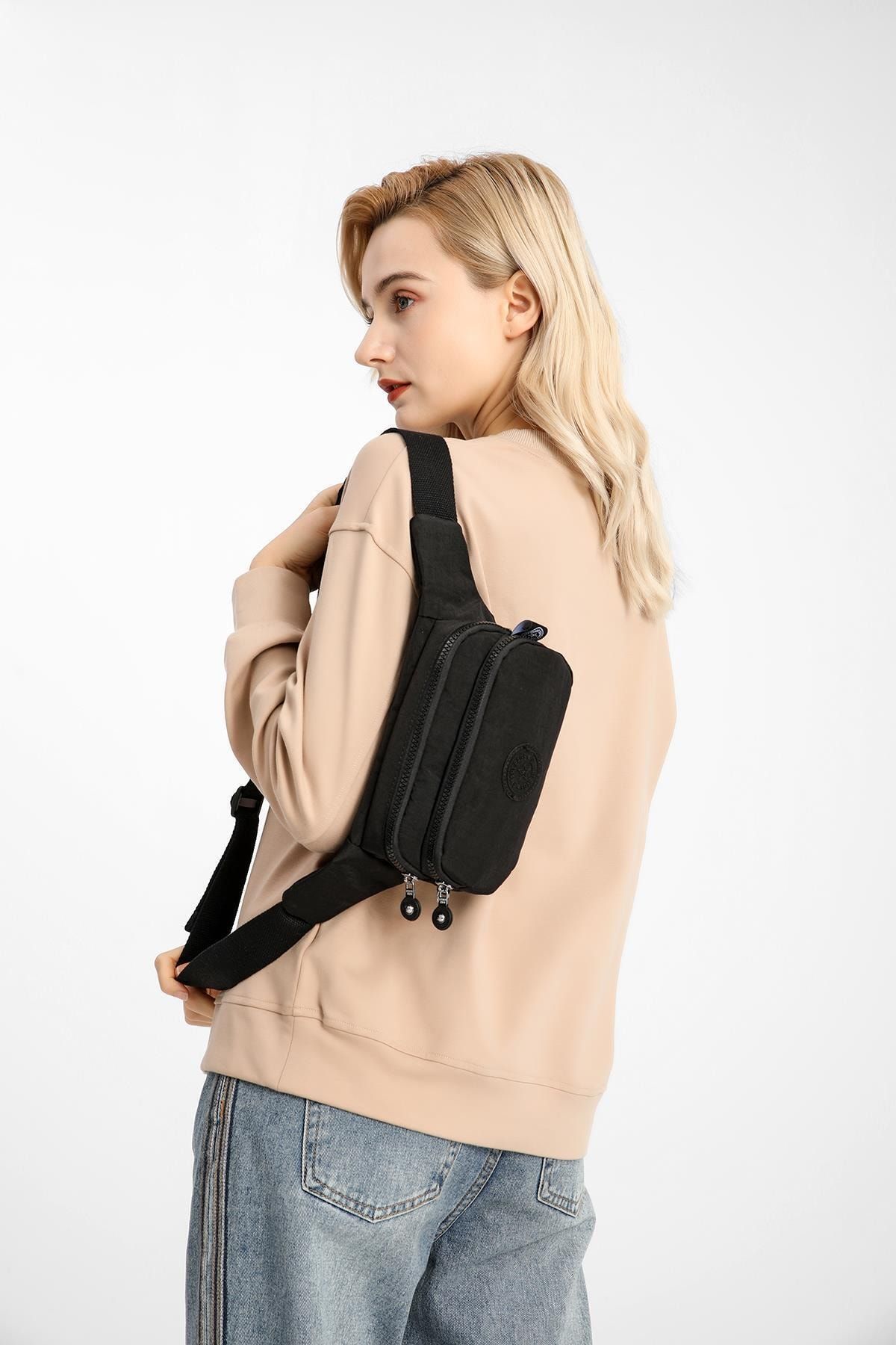 Smart Bags 1154 Waist Bag Black Trendyol