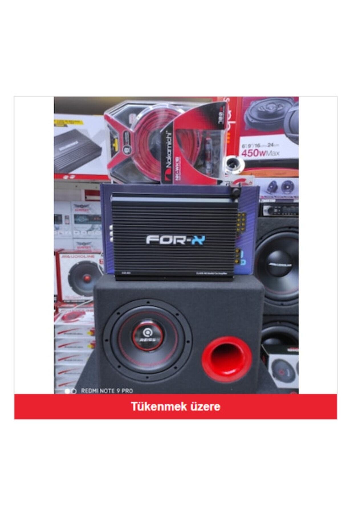 Reiss Reıss Audıo Rs-hk8 20cm For-x 604 3000w Amfı Japon Set Kablo