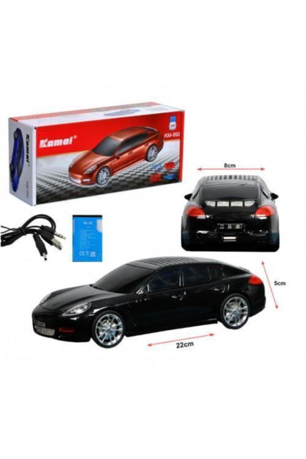 Huramarketing Kamal Km-992 Radyo Şarşlı Fm/usb/sd Araba Tasarımlı