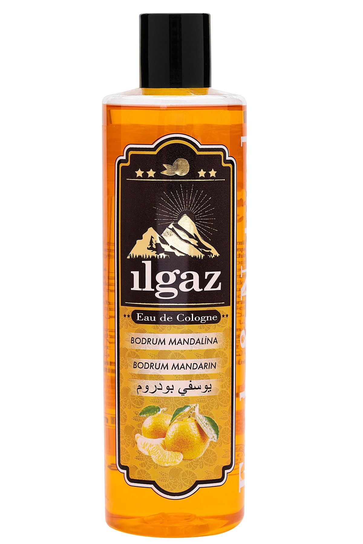 ILGAZ Bodrum Mandalina Kolonyası 400 Ml 70 Derece Eau De Cologne