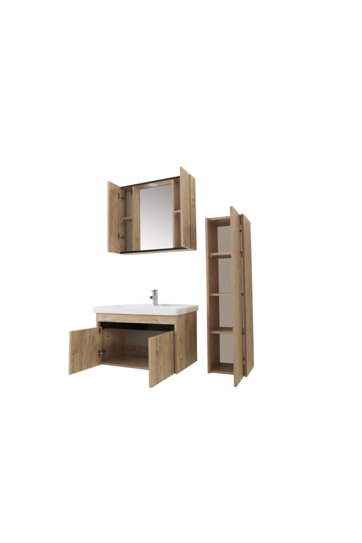 Karen Banyo Karen Akasya 80 Cm Takim Set Banyo Dolabi Boy Dolap Hediyeli Fiyati Yorumlari Trendyol