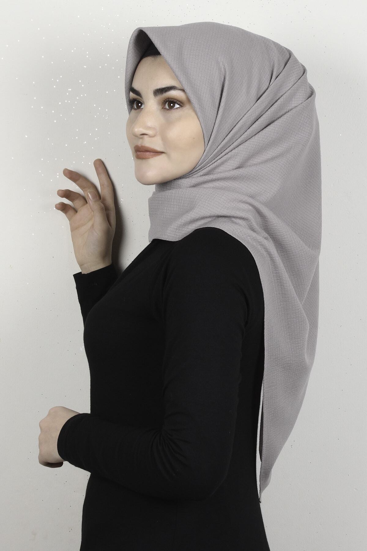 Eşarppark Trend Caz Eşarp 3082-7 Vizon
