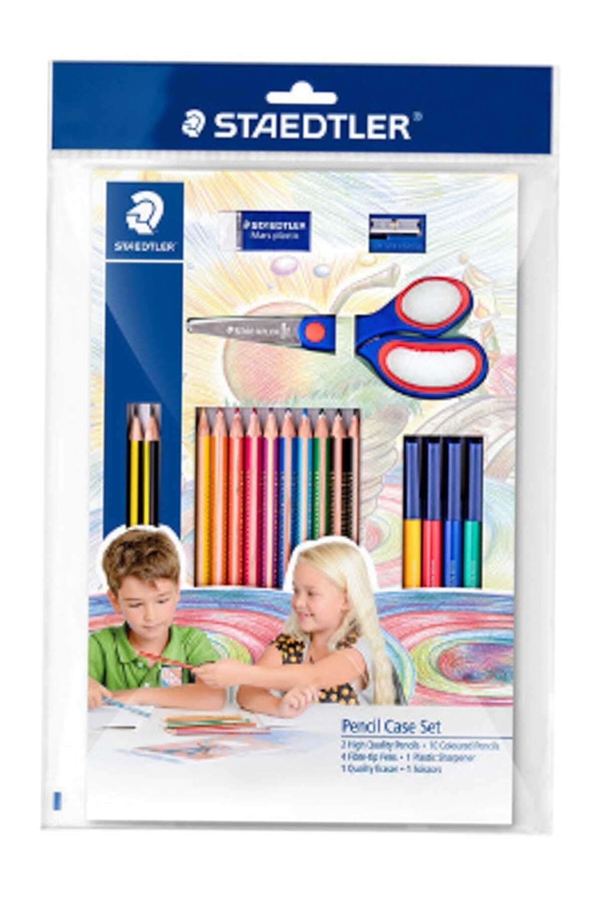 staedtler noris okul seti kuruboya kursun kalem keceli kalem makas kalemtras silgi fiyati yorumlari trendyol