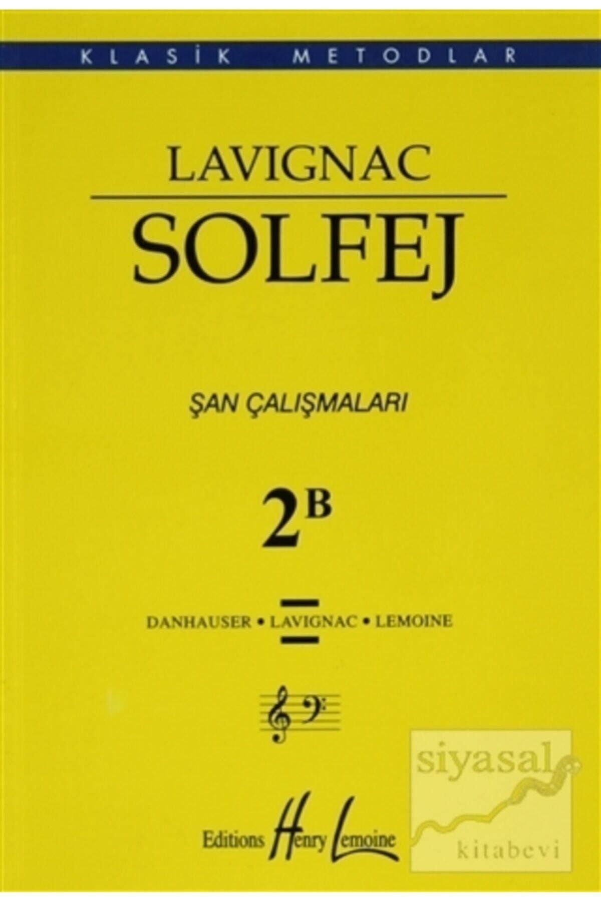 Porte Müzik Eğitim Merkezi Lavignac Solfej 2B (Küçük Boy)