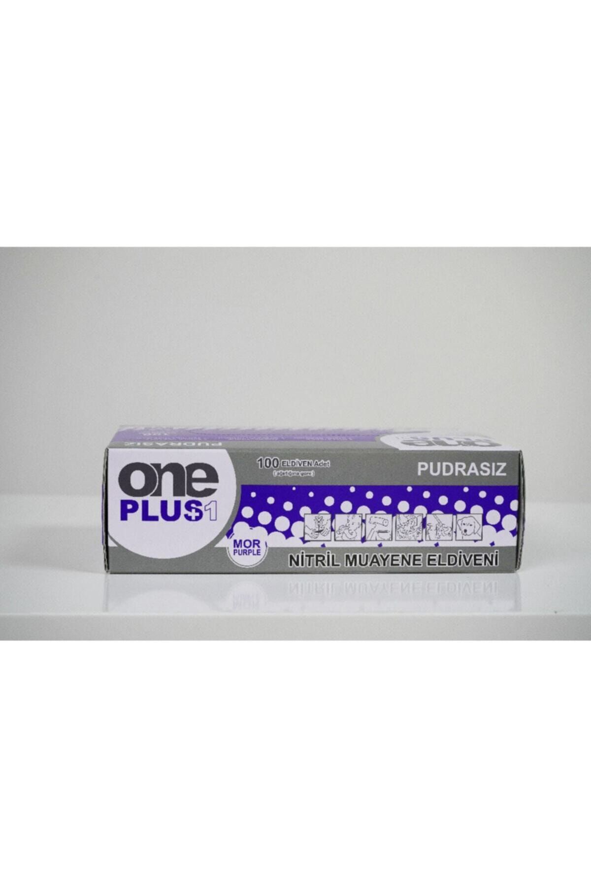 Oneplus One Plus Nitril Muayene Eldiveni M Beden 100 Adet