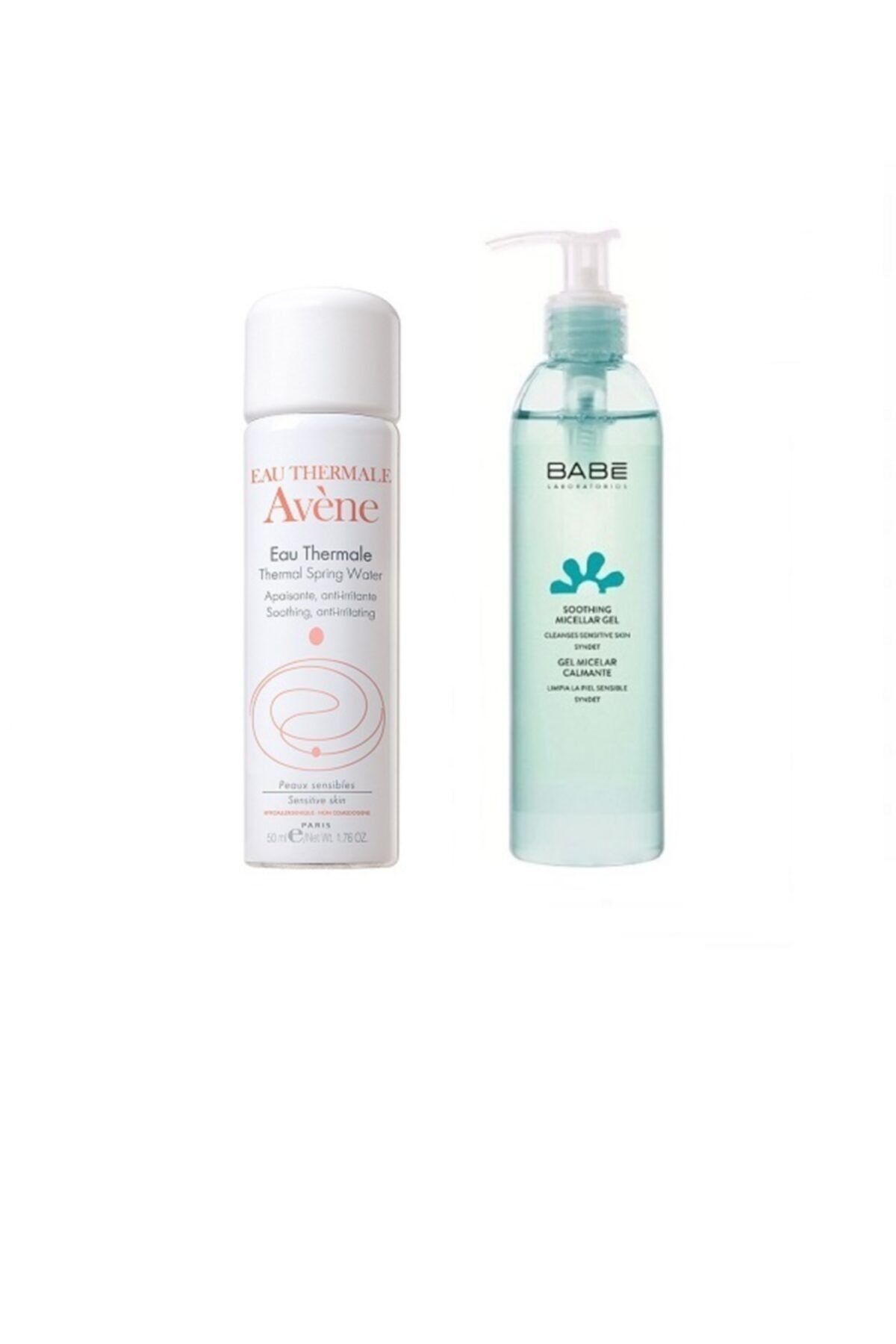 Avene Termal Su 50 Ml + Babe Soothing Micellar Gel - Cilt Temizleme Jeli 245ml