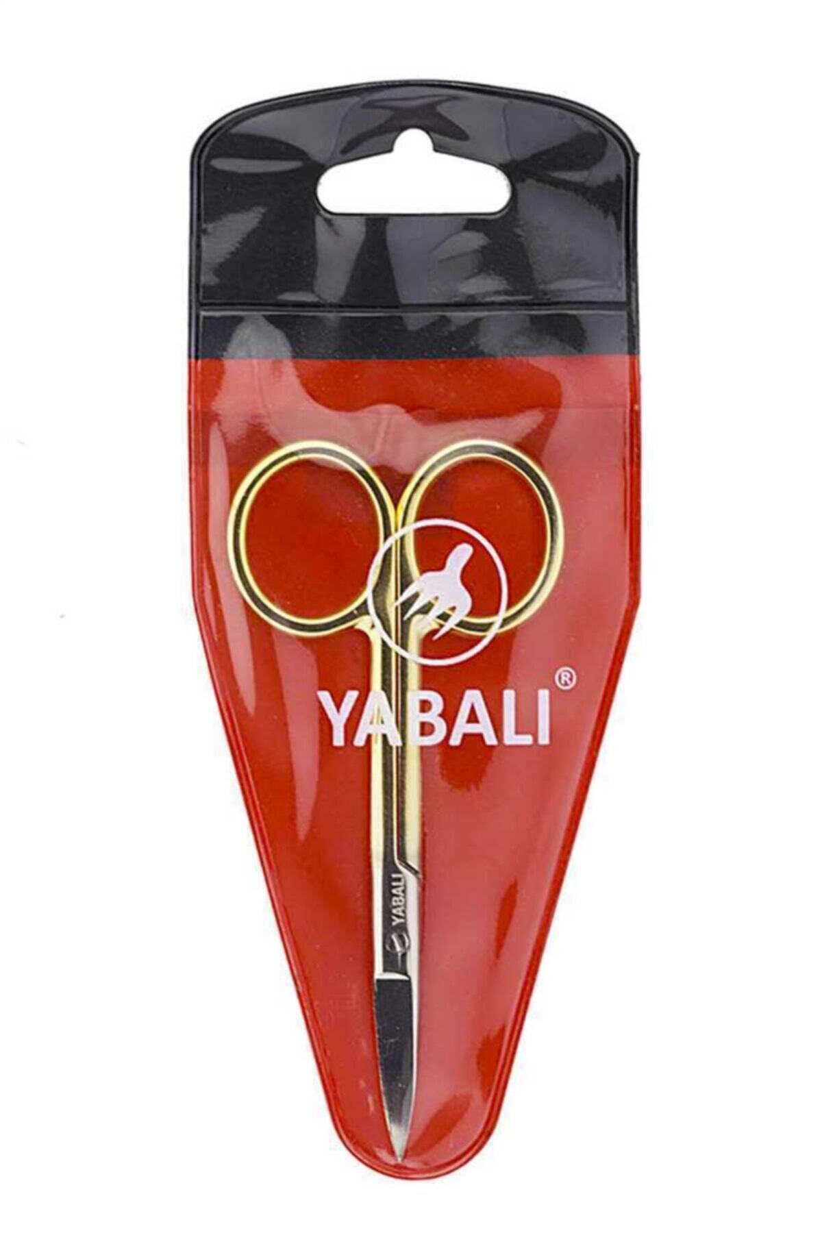 Yabalı Makas Altın Kıvrık Uçlu