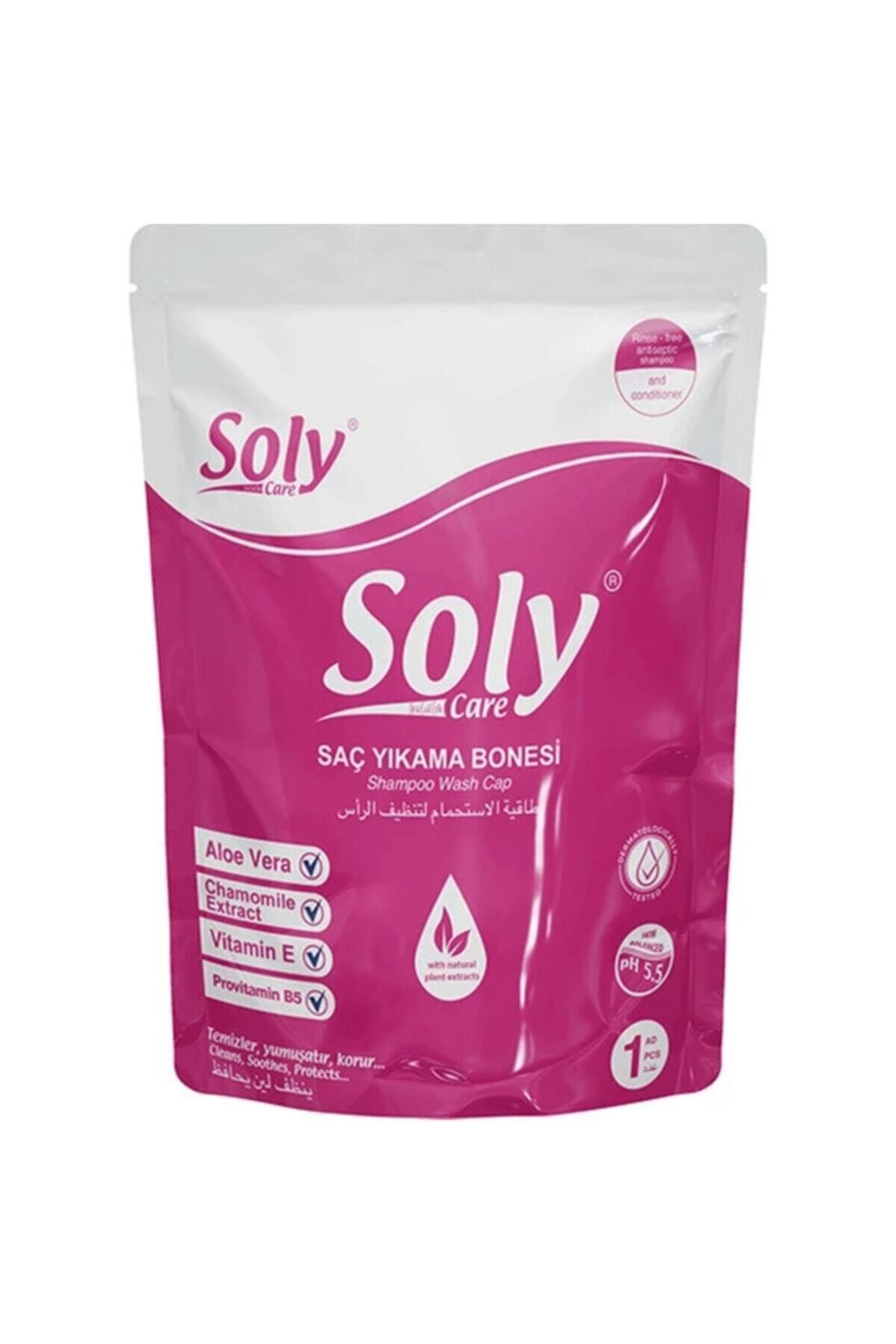 Soly Saç Yıkama Bonesi 8 Adet