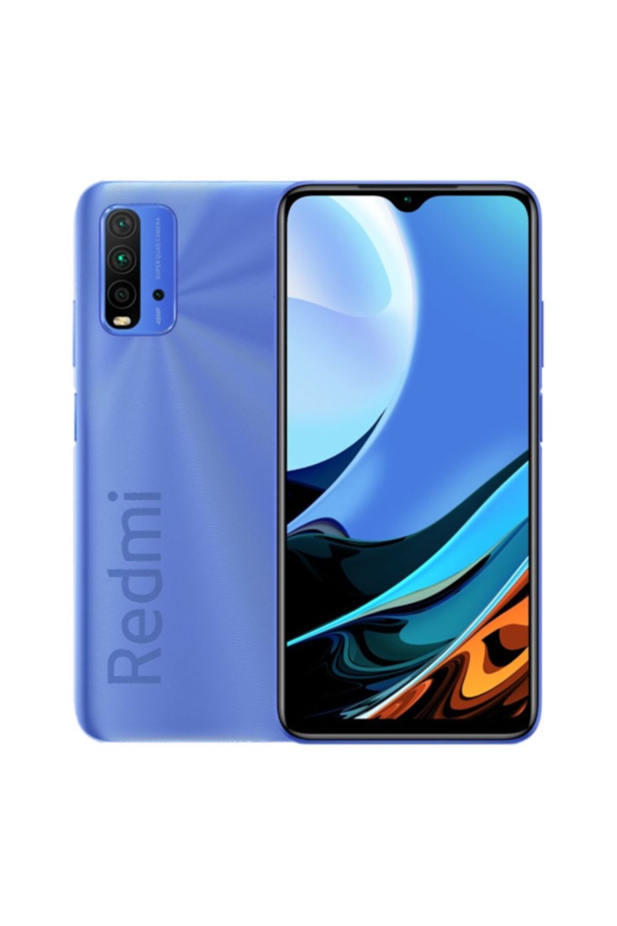 Xiaomi Redmı 9t 4GB + 64GB Mavi Cep Telefonu (Resmi Distribütör Garantili)