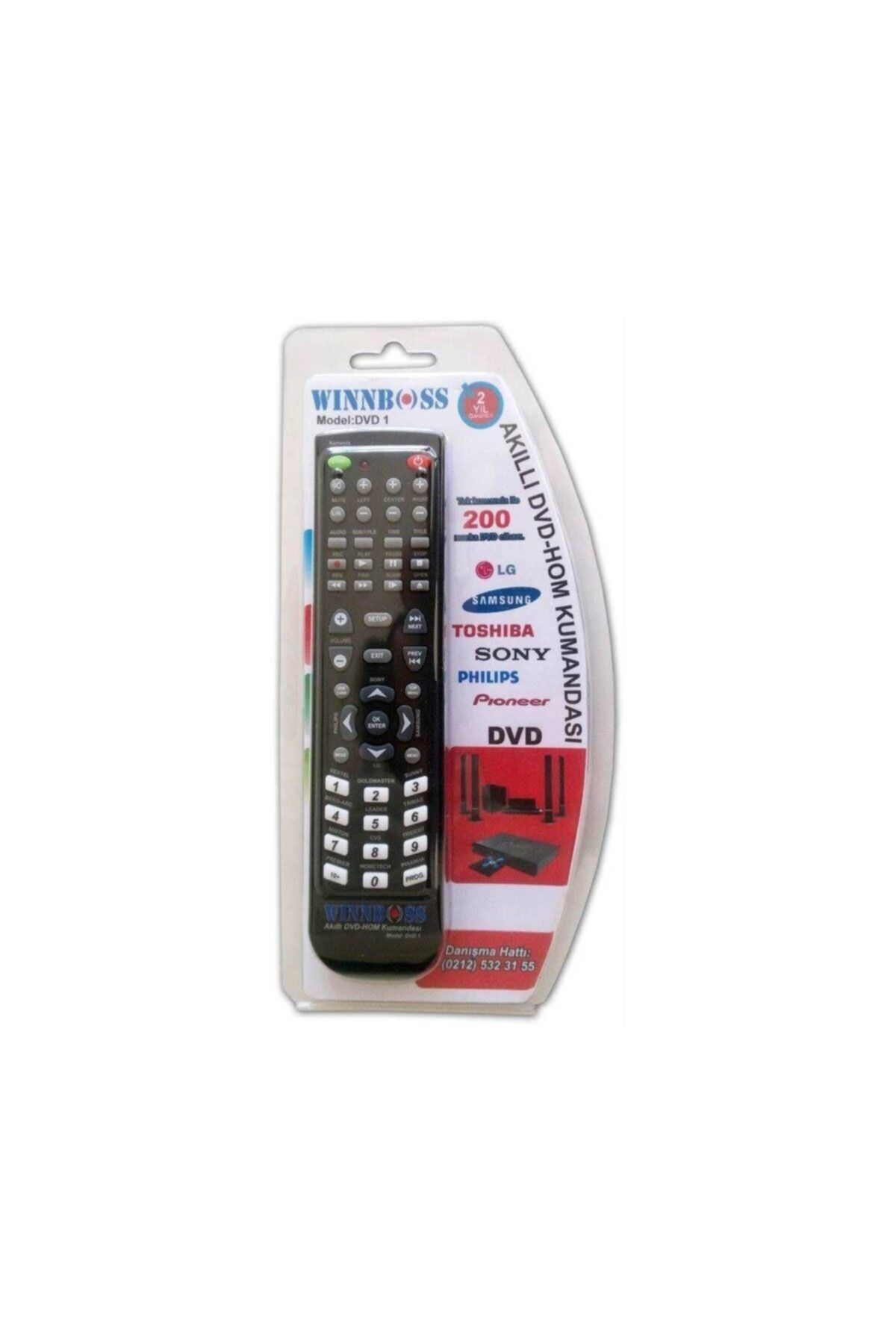WICOM Winboss Dvd 1 Akıllı Dvd - Hom Kumandası